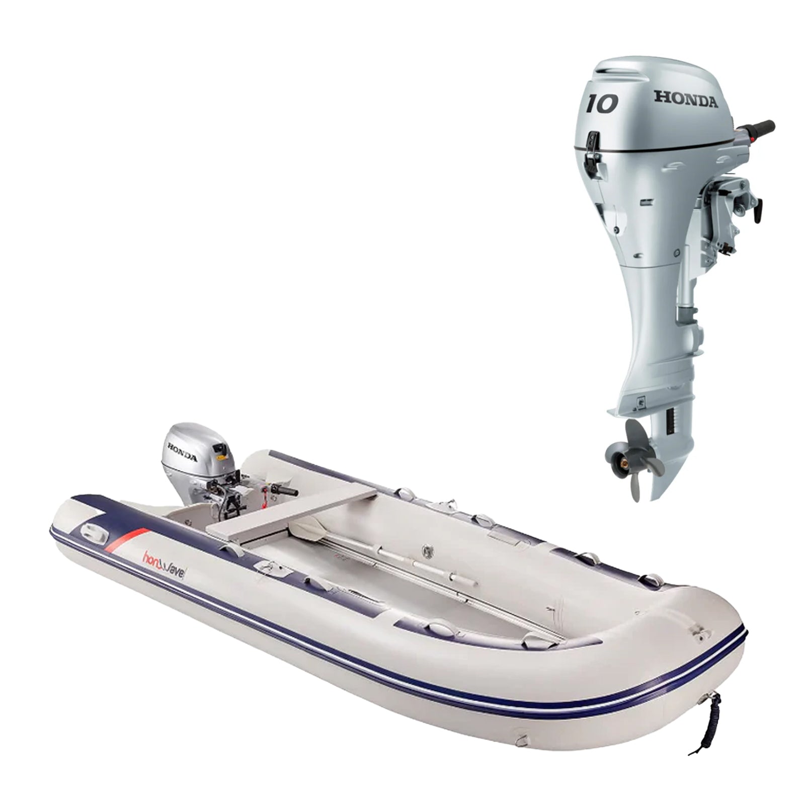 Honda T40-AE plus BF10 SHU short leg 4-stroke engine.