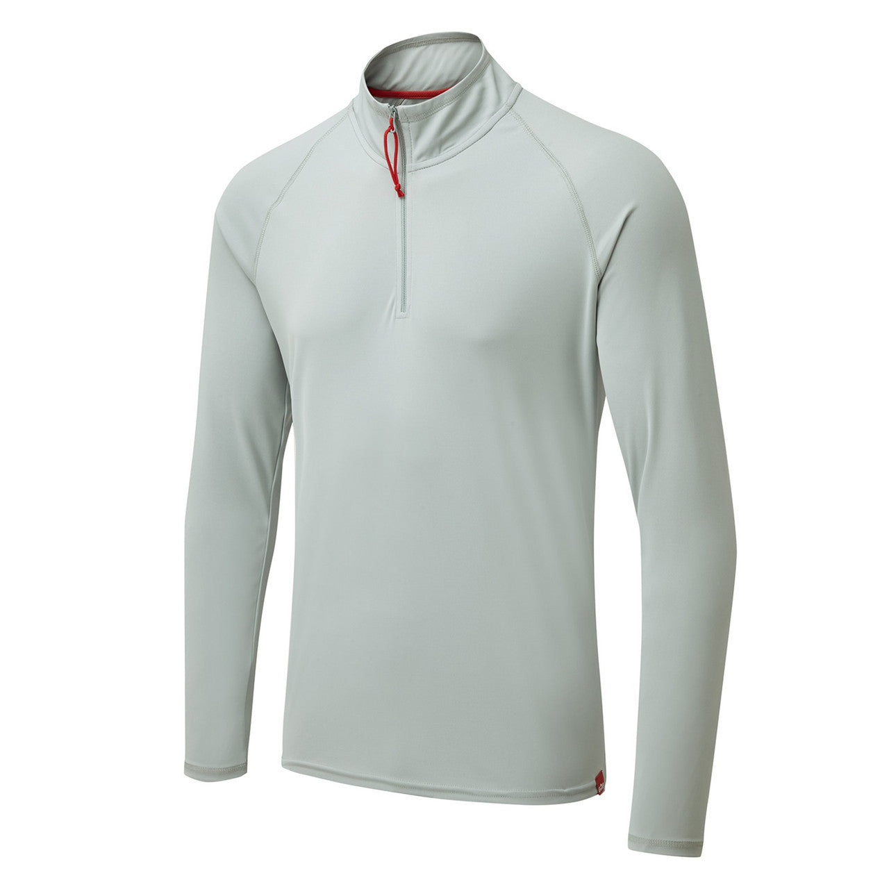 Gill I2 Mens Long Sleeve Zip Neck Ash/Silver 1278