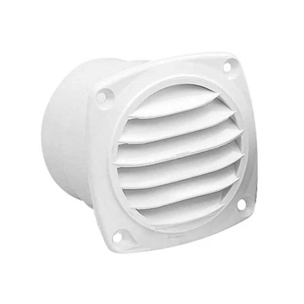 Plastimo Round Plastic Vent White (72mm)