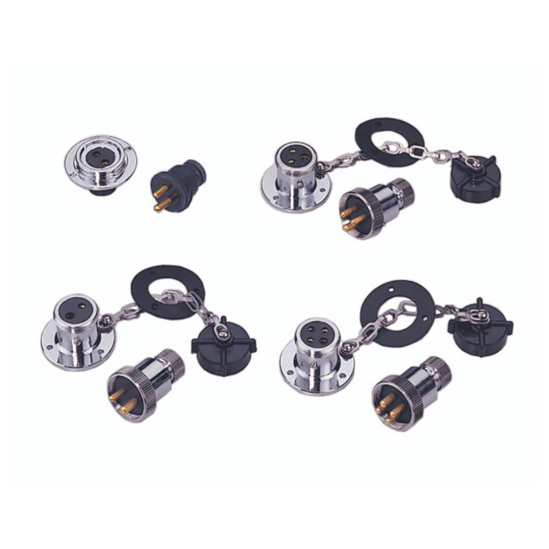AAA Chrome Plated Brass Deck Connectors