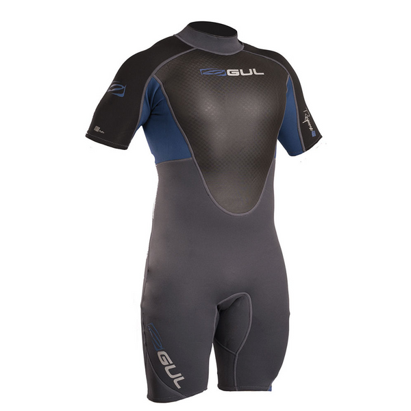 Gul 3mm Response Shortie Wetsuit Black / Royal Blue