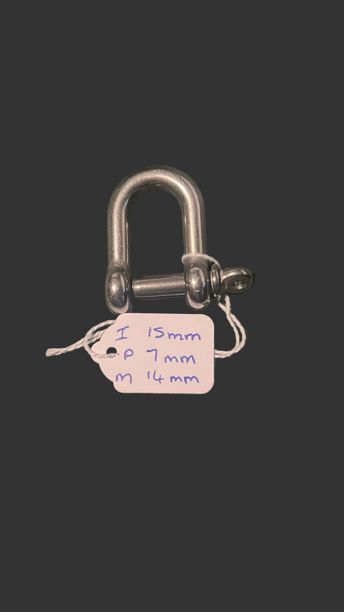 Stainless Steel Dee Shackle