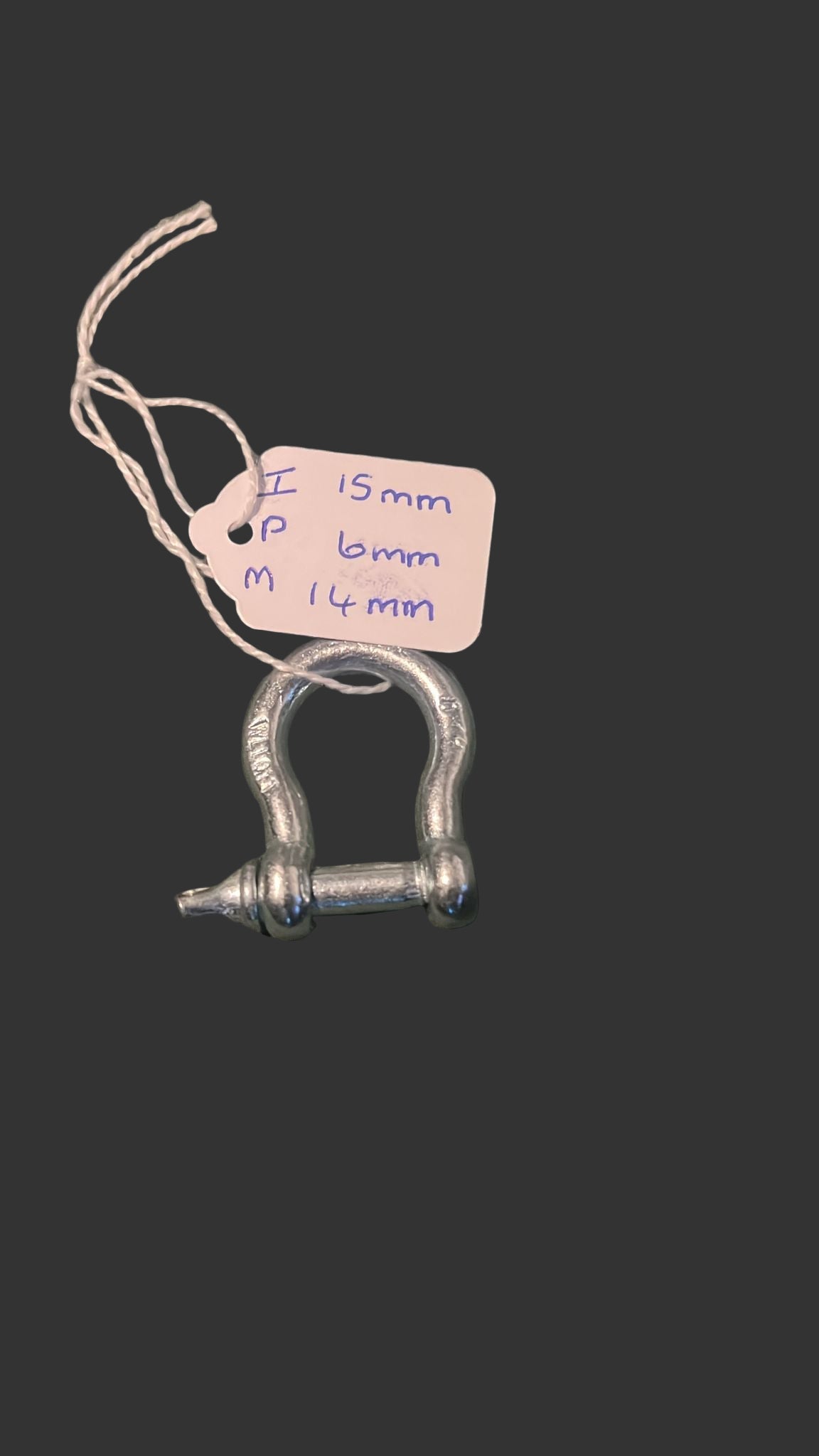 Galvanised Bow Shackle