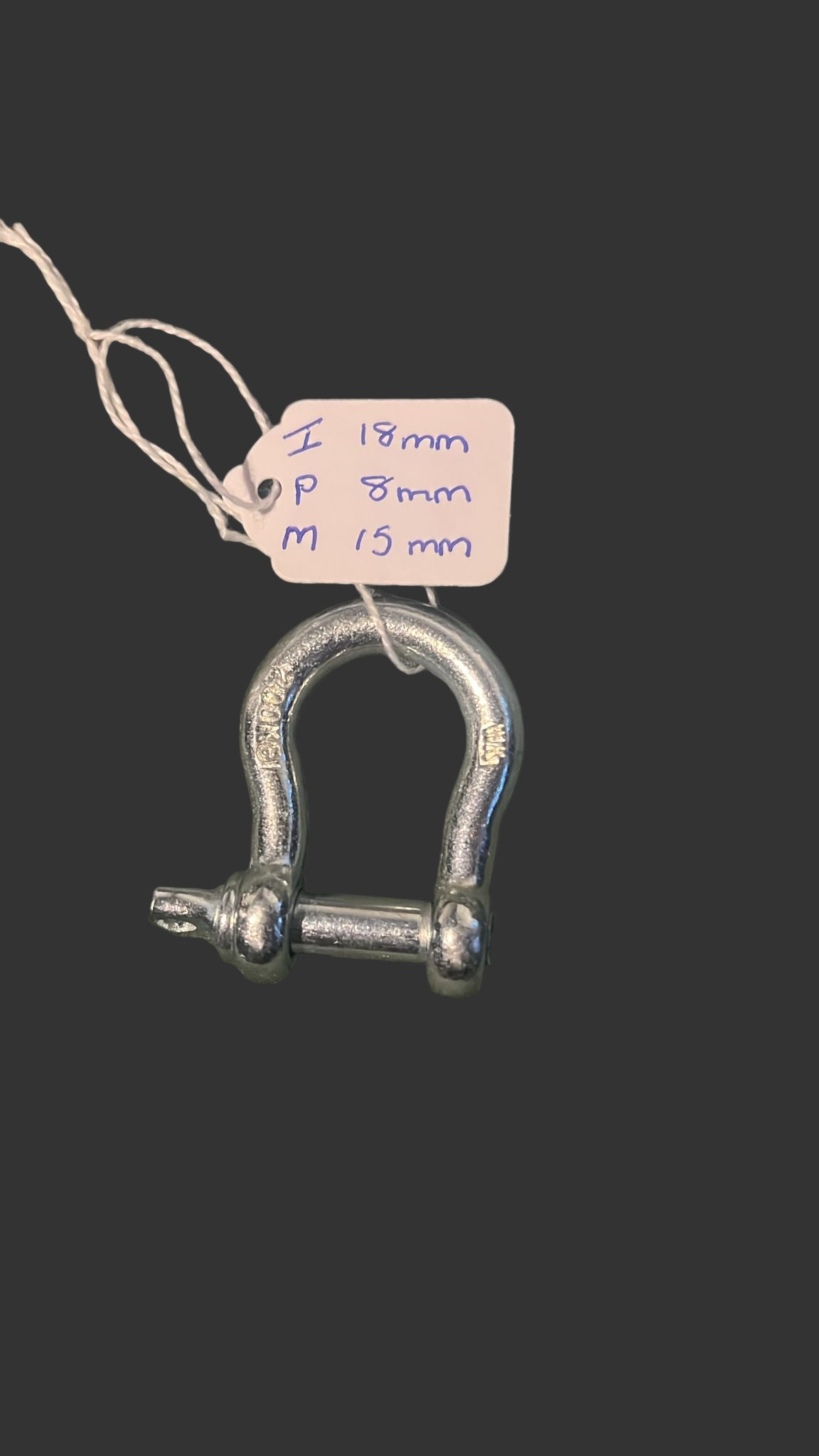 Galvanised Bow Shackle