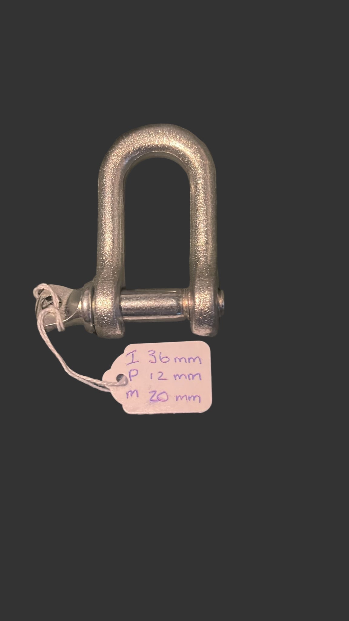 Galvanised Dee Shackle