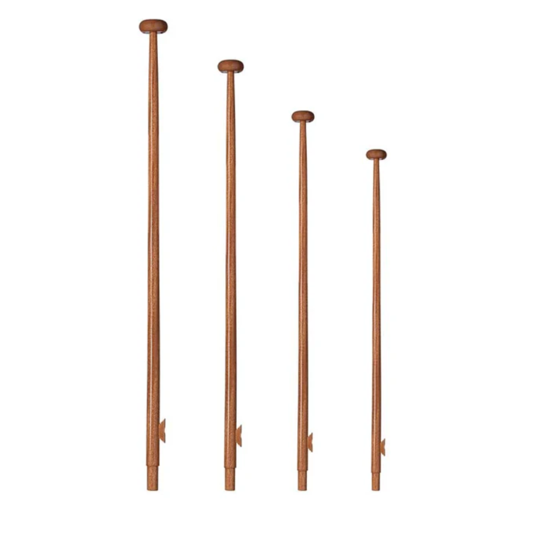 Lahna Mahogany Premium Flag Poles with Cleats