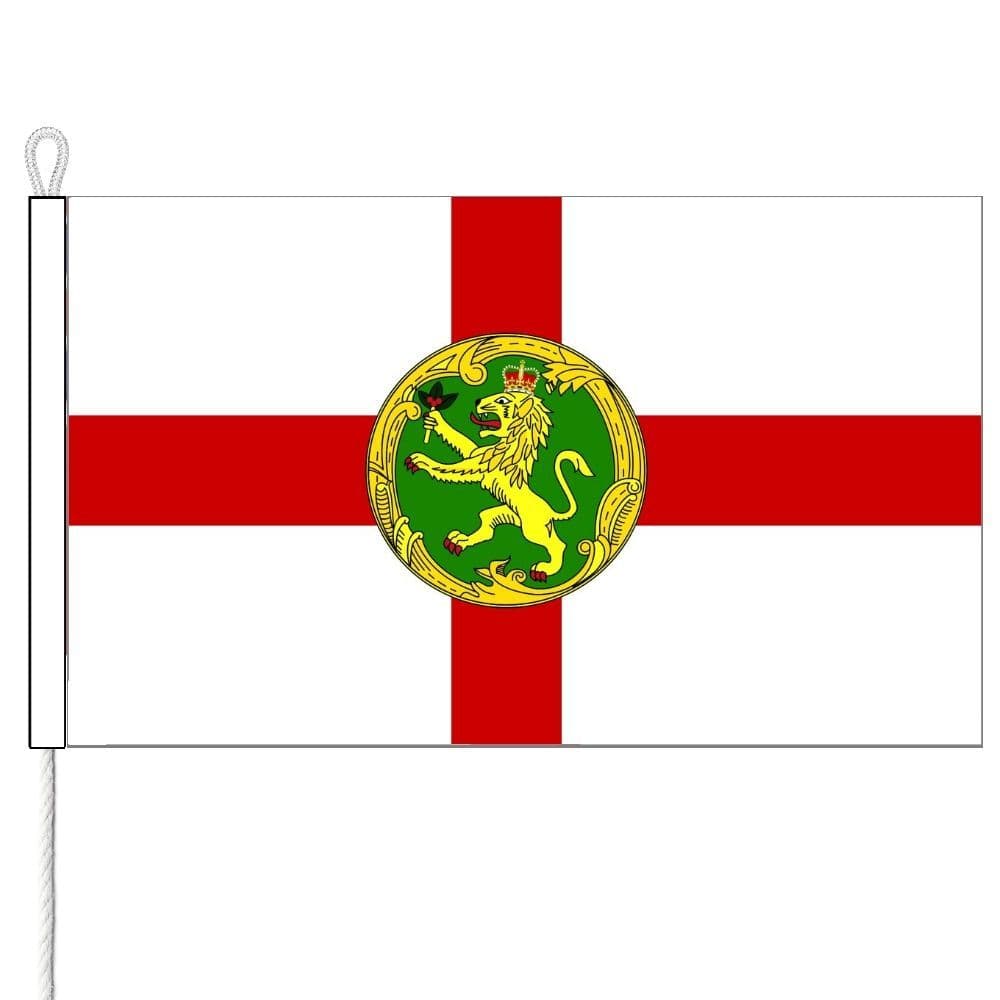 Meridian Zero Alderney Courtesy Flag - 1/2yd (30cm x 45cm)