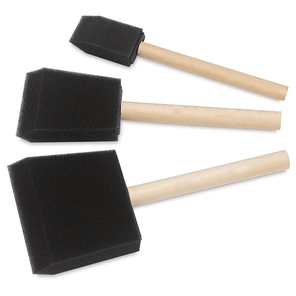 Woodleys Poly Disposable Foam Brushes