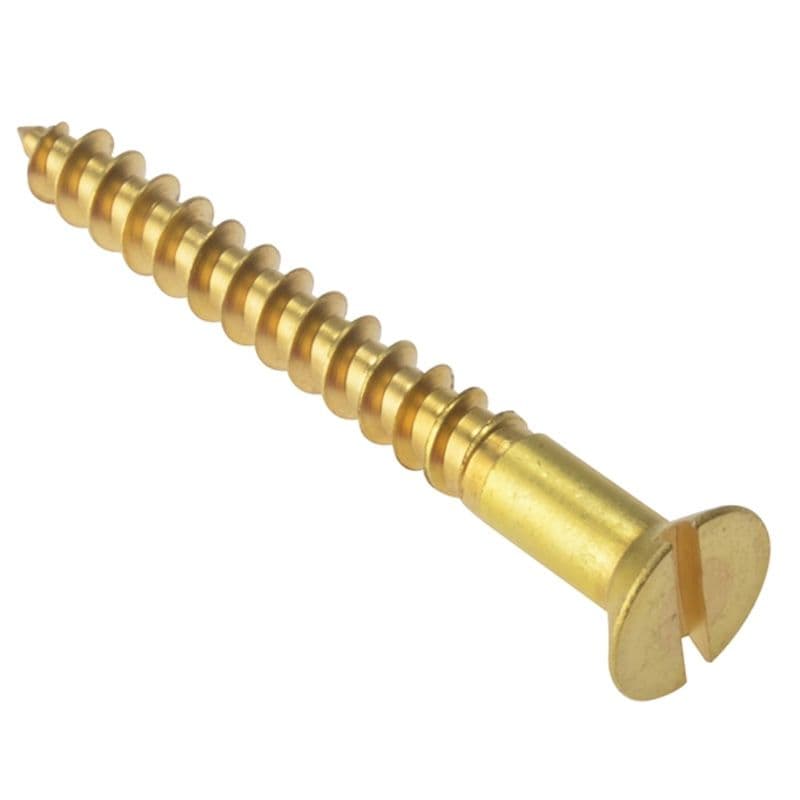Holt Brass Countersunk Woodscrews