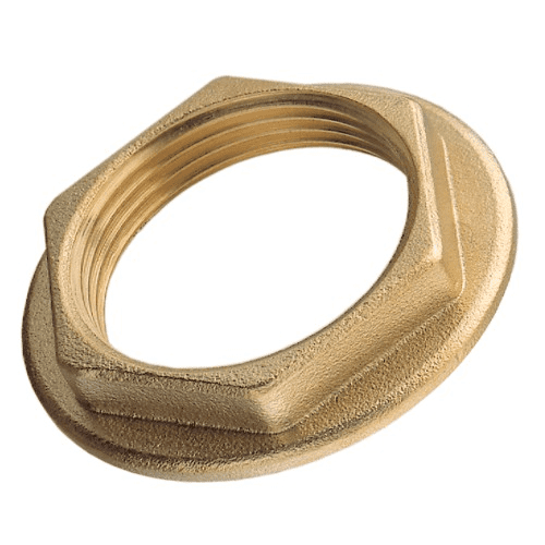 Aquafax Brass Flanged Backnut 3/8"