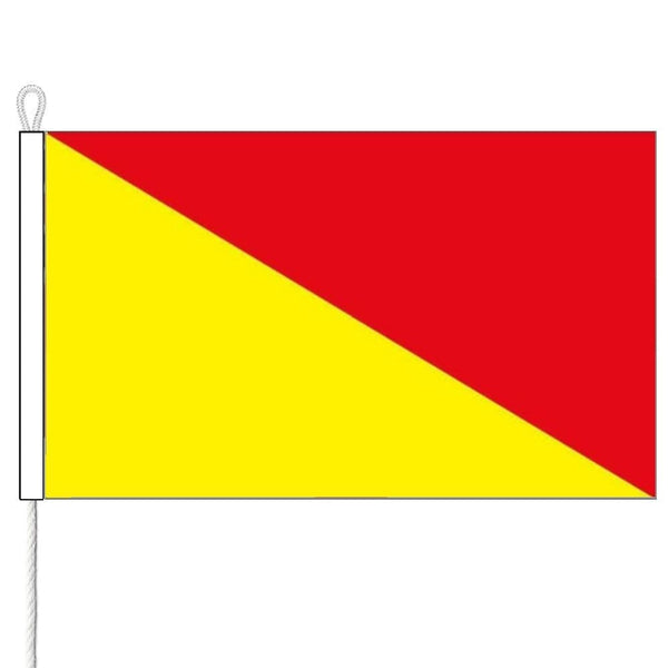 Kelvin Hughes Code Flag 'O' MOB Flag 12" x 9