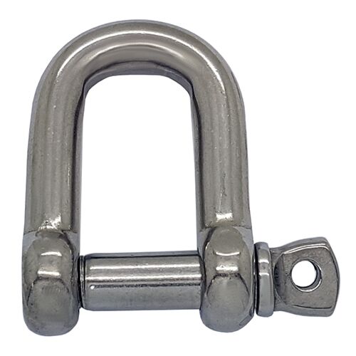 Waveline Stainless Steel D Shackle (4mm)
