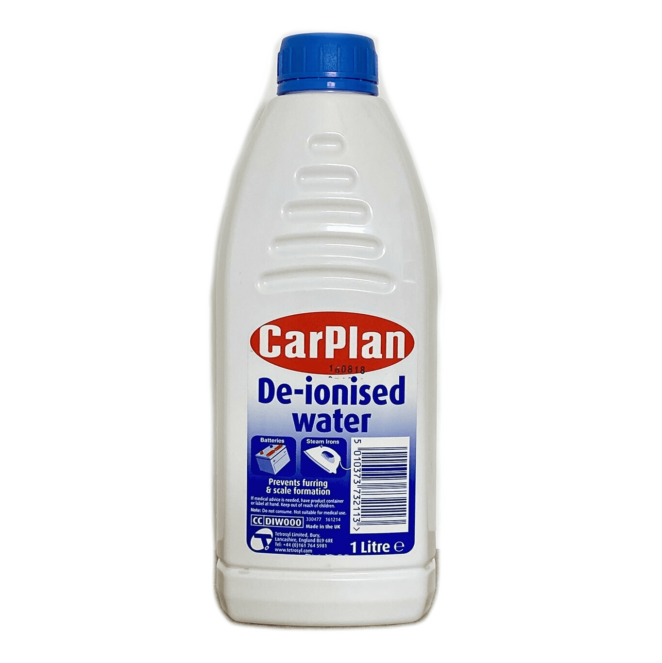 Carplan De-Ionised Water 1ltr