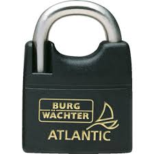 Burg-WŠchter Atlantic padlock 217 F 50 Ni SB