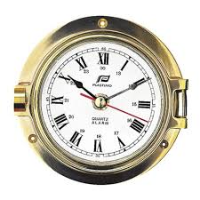 Plastimo Alarm Clock Brass 12766