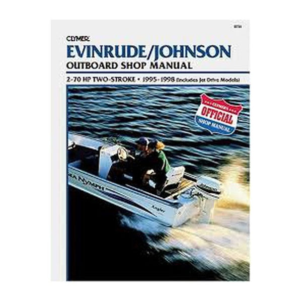 Mark Jacobs Evinrude/Johnson Outboard Shop Manual 2 70Hp 2 Stroke 1995-1998