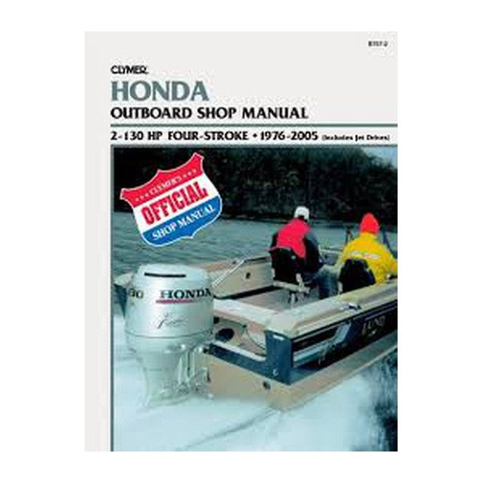 Clymer Manuals Honda Outboard Shop Manual  2 130Hp 4 Stroke 1976-1999