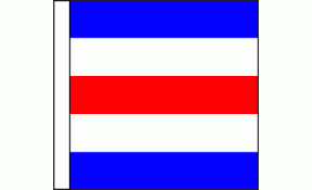 Meridian Zero Nautical Signal Flag Charlie - Affirmative