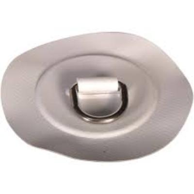 IBS Pvc Round Patch With D Ring Grey 310351