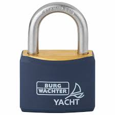 Burg Wachter Marine Rustproof Yacht Padlock 40mm - 2 Pack
