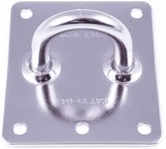 Seasure Flat Eye Plate 76Mm X 70Mm 15.91