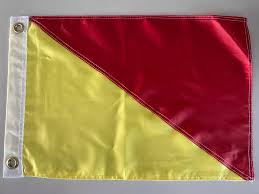 Meridian Zero Nautical Signal Flag Oscar - Man overboard