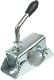 Maypole MP424 48mm Standard Duty Split Clamp – Zinc-Plated Steel Jockey Stand Clamp