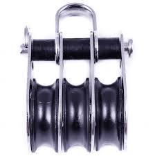 Sea Sure 25mm Treble Block With Shackle