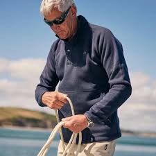 Gill Fisher Fleece Dark Navy