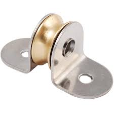 16Mm Plain Blk: Sng Thru Brass Al 4601