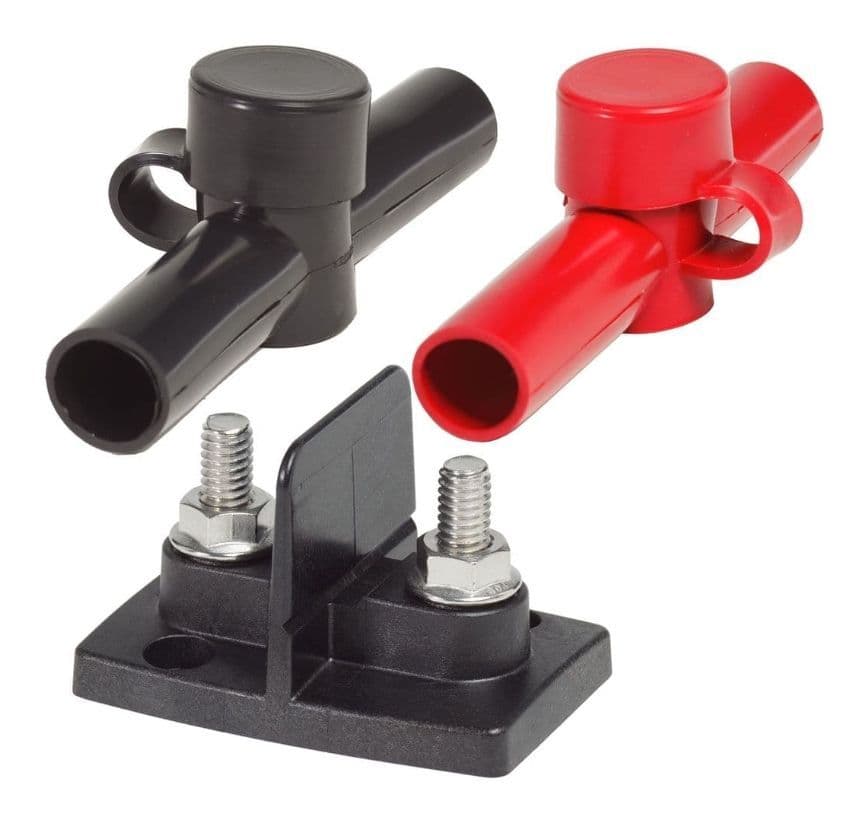 Blue Sea Systems Dual PowerPost High Amp Cable Connectors