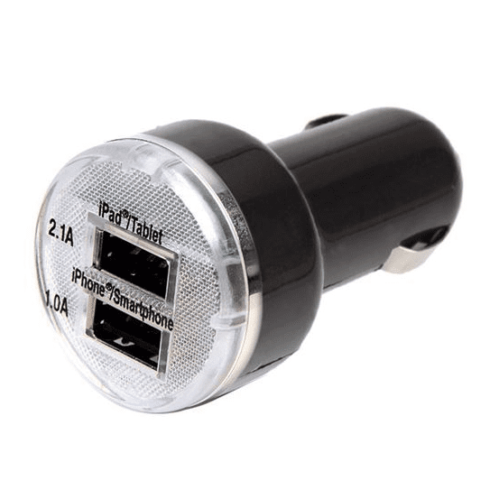 Streetwize SWUSB8 Dual USB Car Charger – 12V/24V for Tablets & Smartphones
