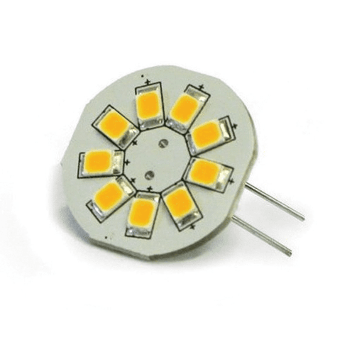 Dixplay G4 9 LED WW Back Pin Bulb - 1.5w 8-35V