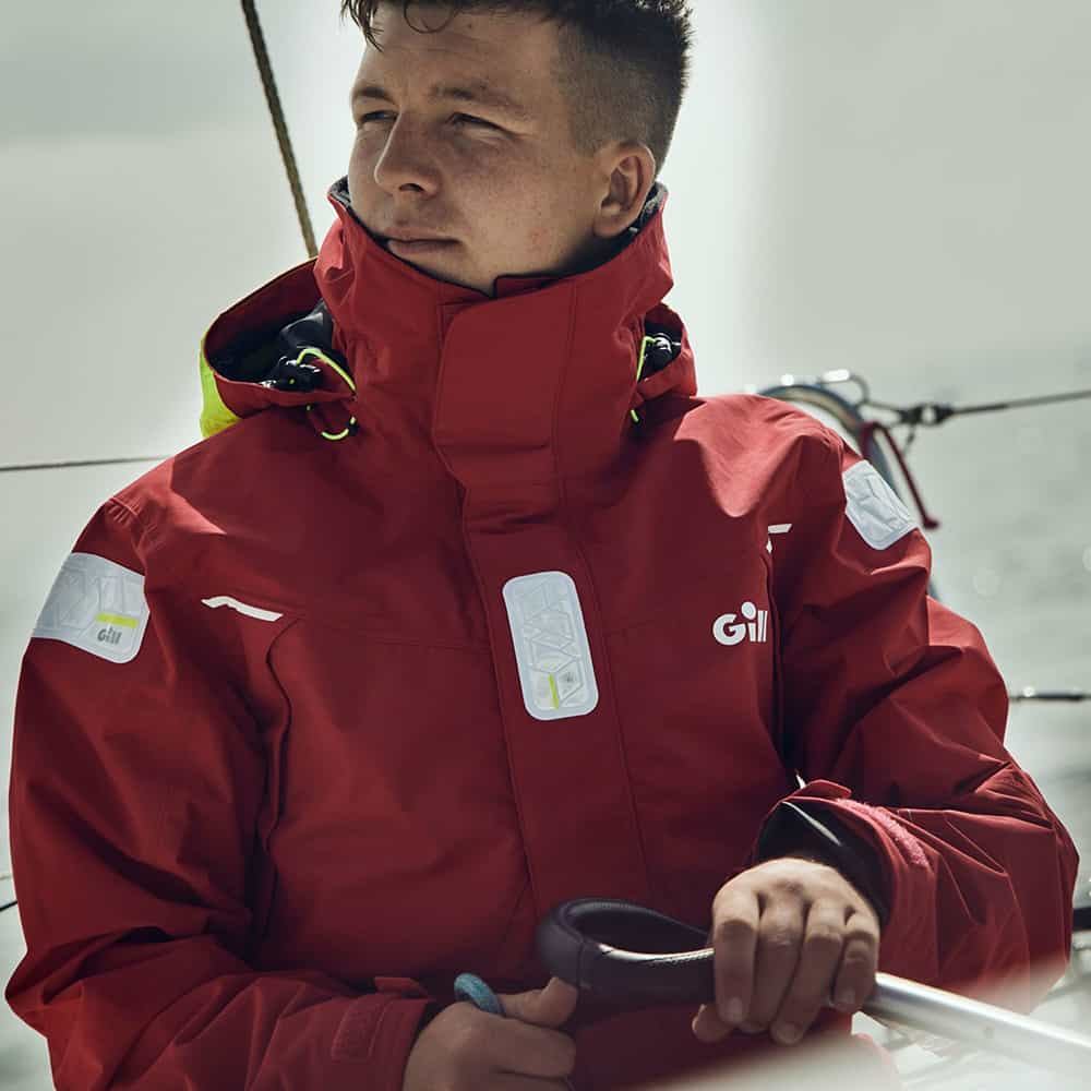 Gill Mens Offshore Jacket Red
