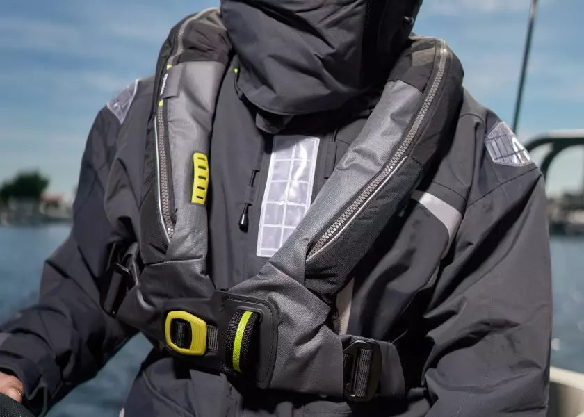 Spinlock Deckvest 6D Offshore Lifejacket Grey