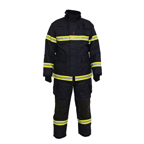LALIZAS Antipiros Fireman's Jacket & Trousers, Blue, L, SOLAS/MED