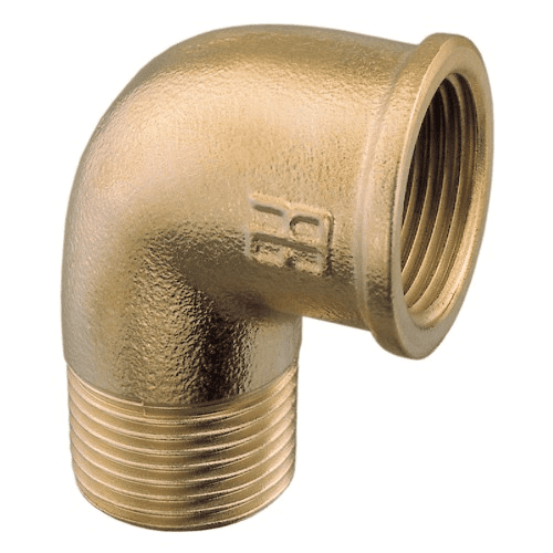 Aquafax Male to Female Brass Elbow BSP