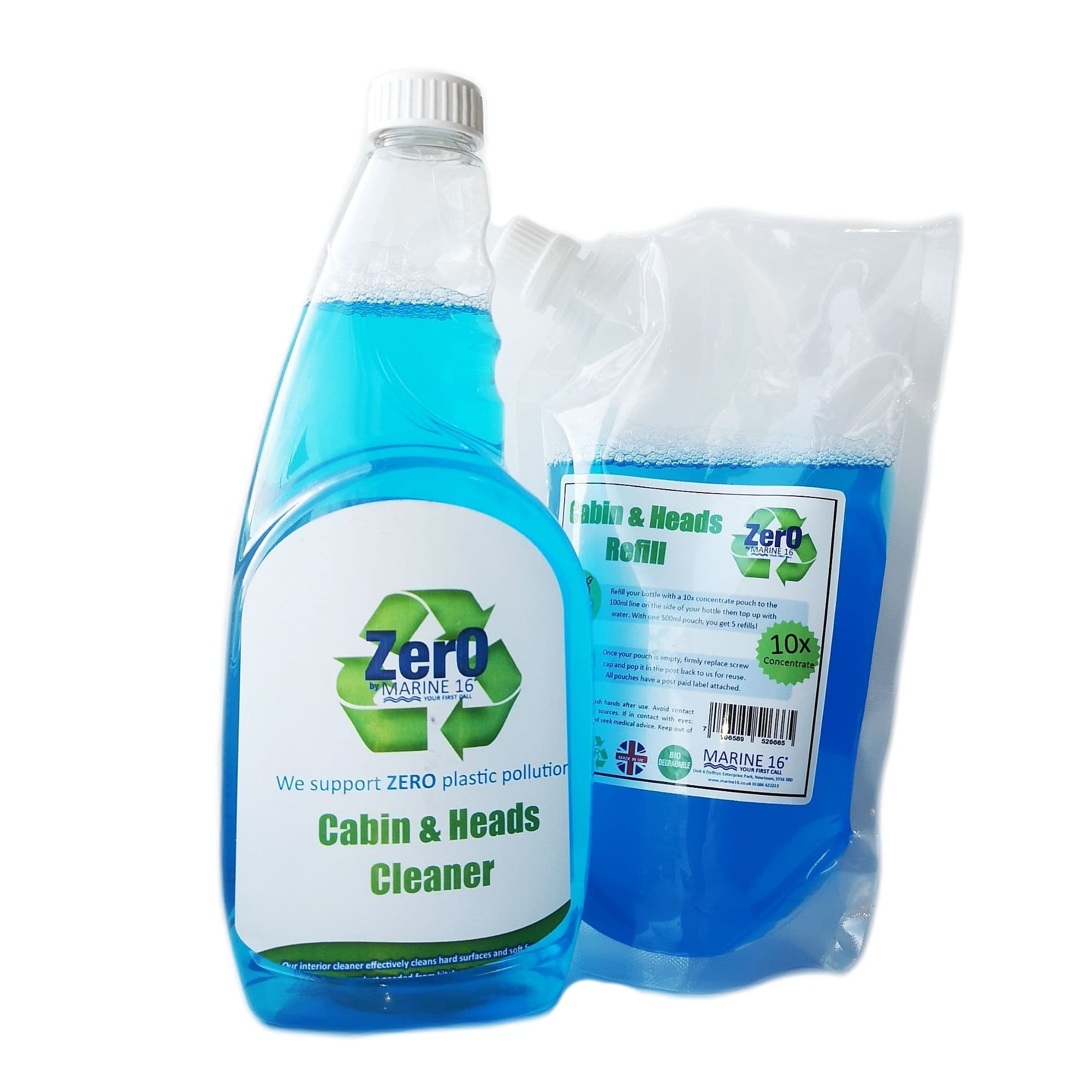 Marine 16 ZerO Cabin & Heads Cleaner SprayRefill