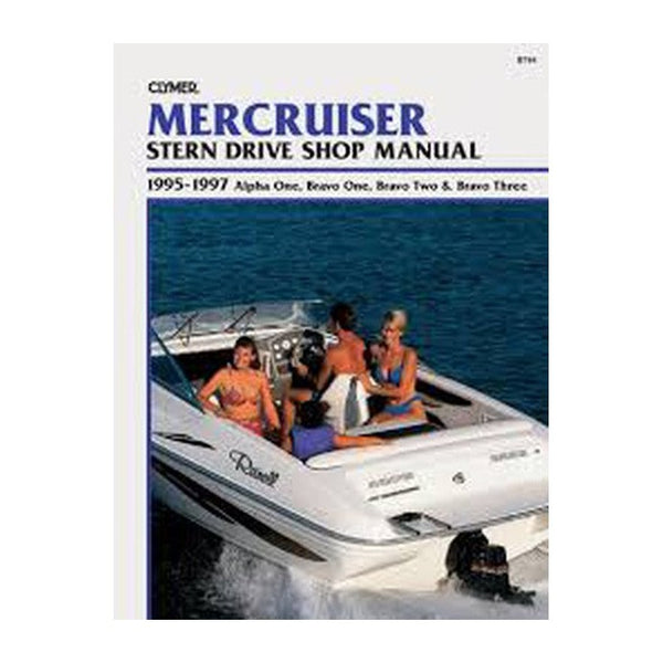 Clymer Manuals Mercruiser Stern Drive Shop Manual 1995-1997
