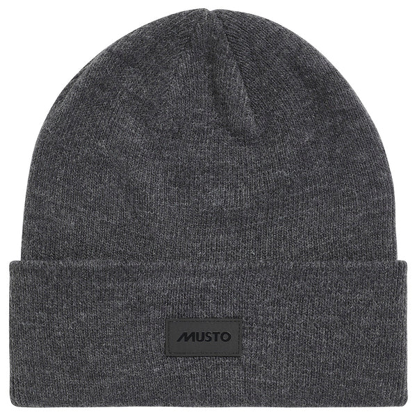 Musto Shaker Cuff Beanie Dark Grey