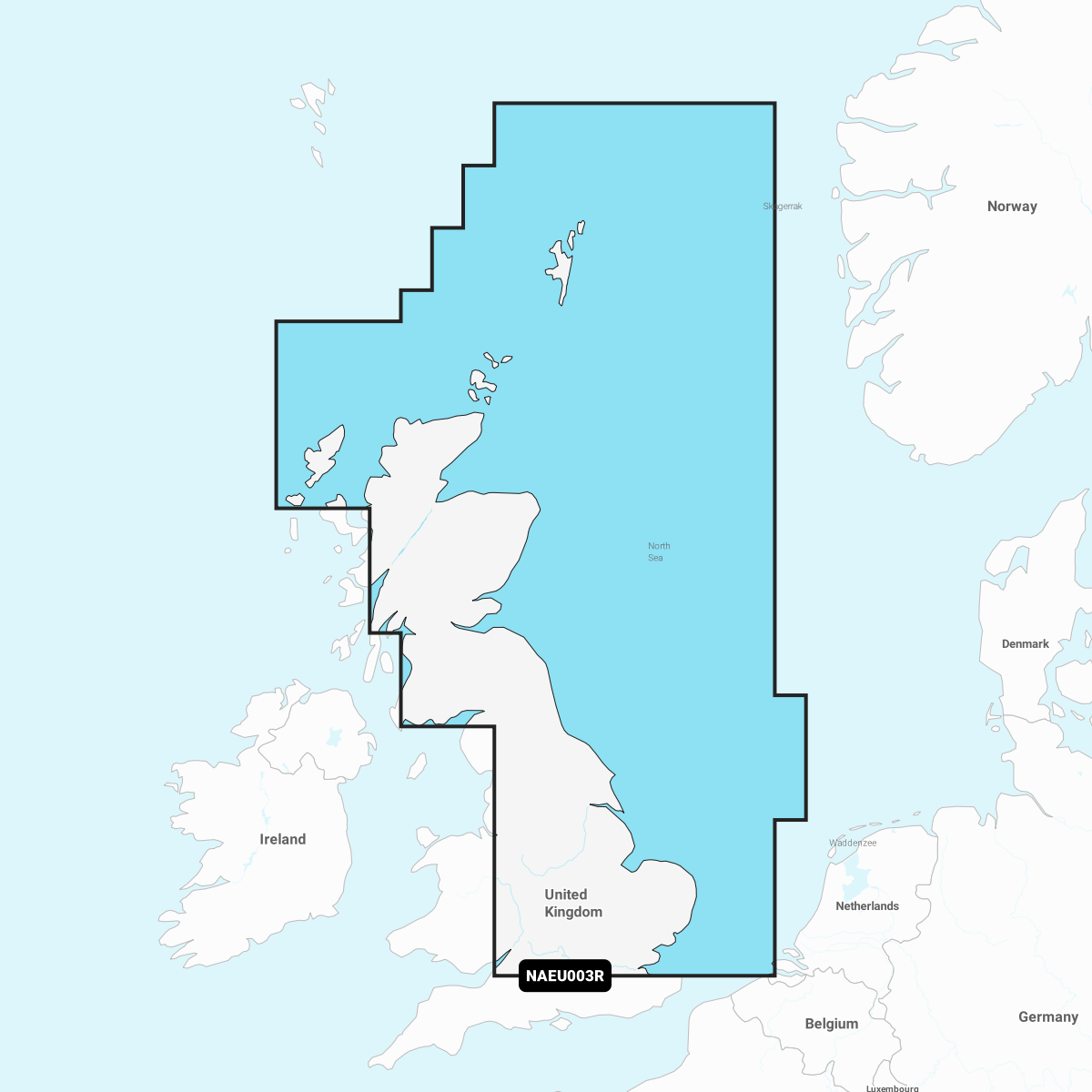 Navionics®+ Great Britain, Northeast Coast NAEU003R microSD™/SD™