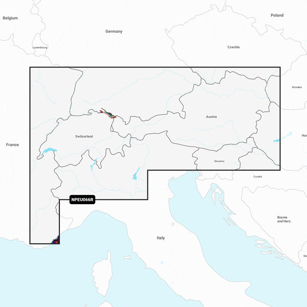 Navionics Platinum+™ - Alpine, Lakes & Rivers NPEU066R microSD™/SD™
