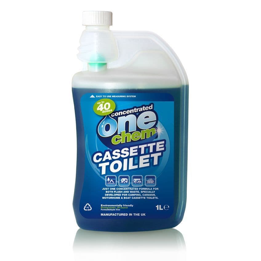 One Chem Concentrated Cassette Toilet Treatment - 1 Litre