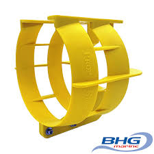 BHG Marine Prop Guard 23 Cm 4-10 Hp Yellow