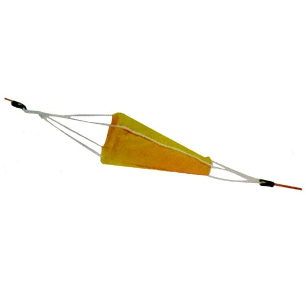 Waveline Sea Anchor Floating Mini Drogue - 15 x 25cm (Orange)