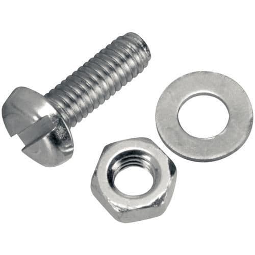 Holt A4 Stainless Steel Pan Head Slotted Machine Screws
