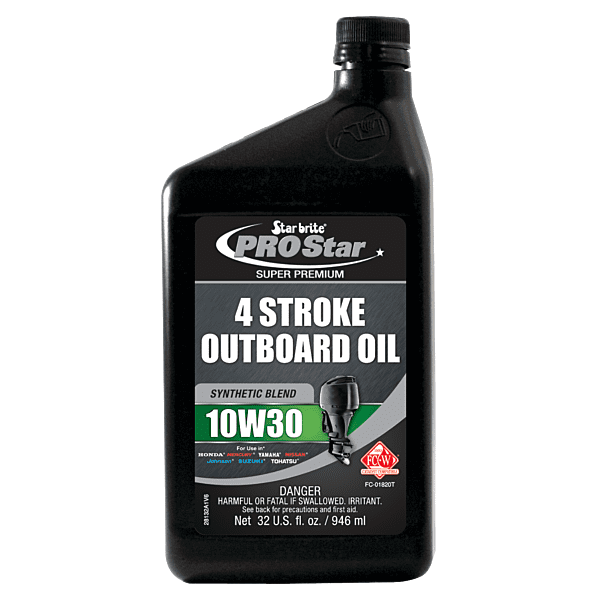 Starbrite Pro Star Super Premium Synthetic Blend 4 Stroke 10w30 Outboard Oil
