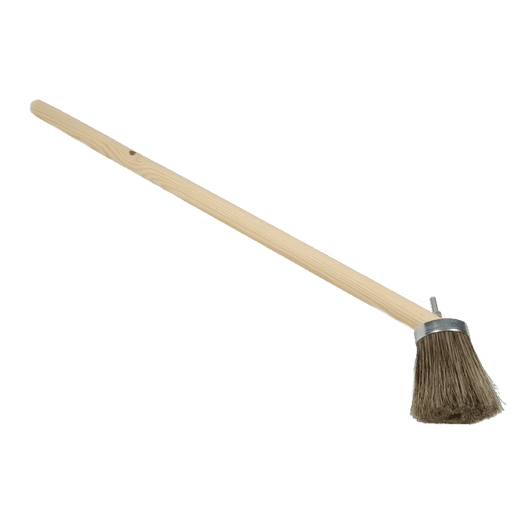 Striker Dog Leg Paint Brush with 2" Head and 24" Handle