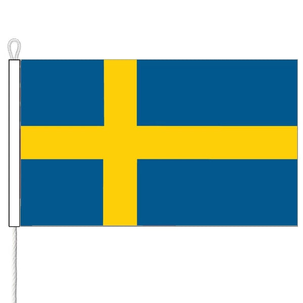 Meridian Zero SwedenSwedish Courtesy Flag - 1/2yd (30cm x 45cm)