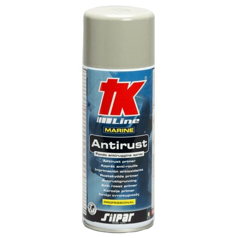Tk Line TK Line Colorspray Spray Paint Antirust Grey Primer for Marine Engines - 400ml
